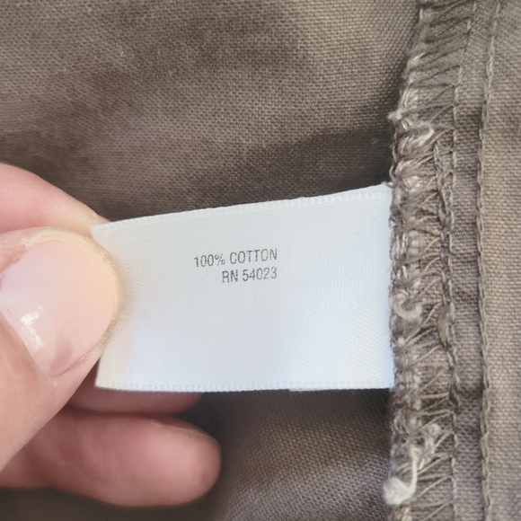 Old Navy Hooded Field Barn Jacket M Acorn EUC Long 100% Cotton - Picture 13 of 16